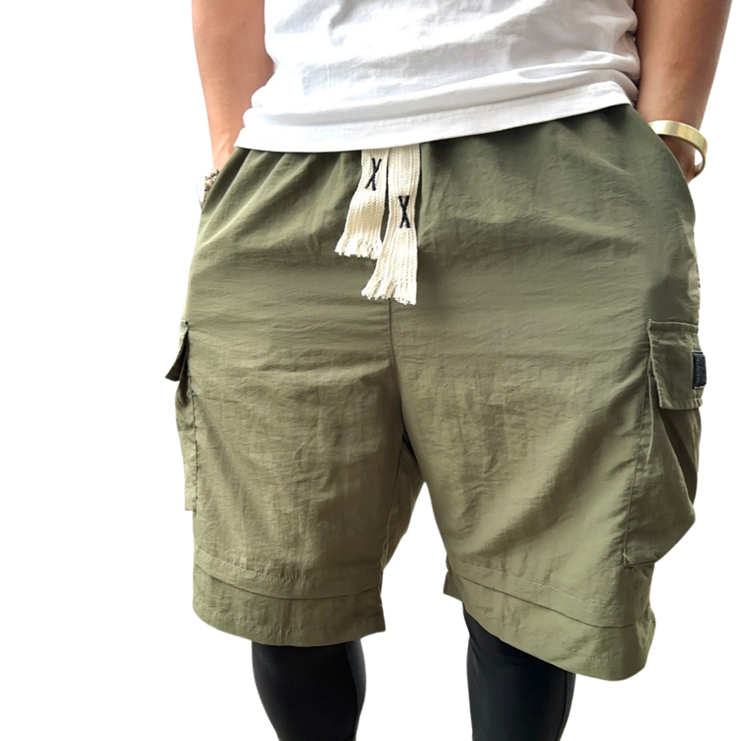 アメカジにハマる大人カーゴハーフパンツ