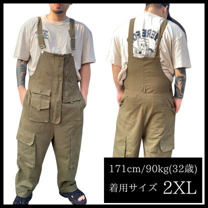 ［他のオーバーオールとは全く違う‼︎］アメリカンワークオーバーオール