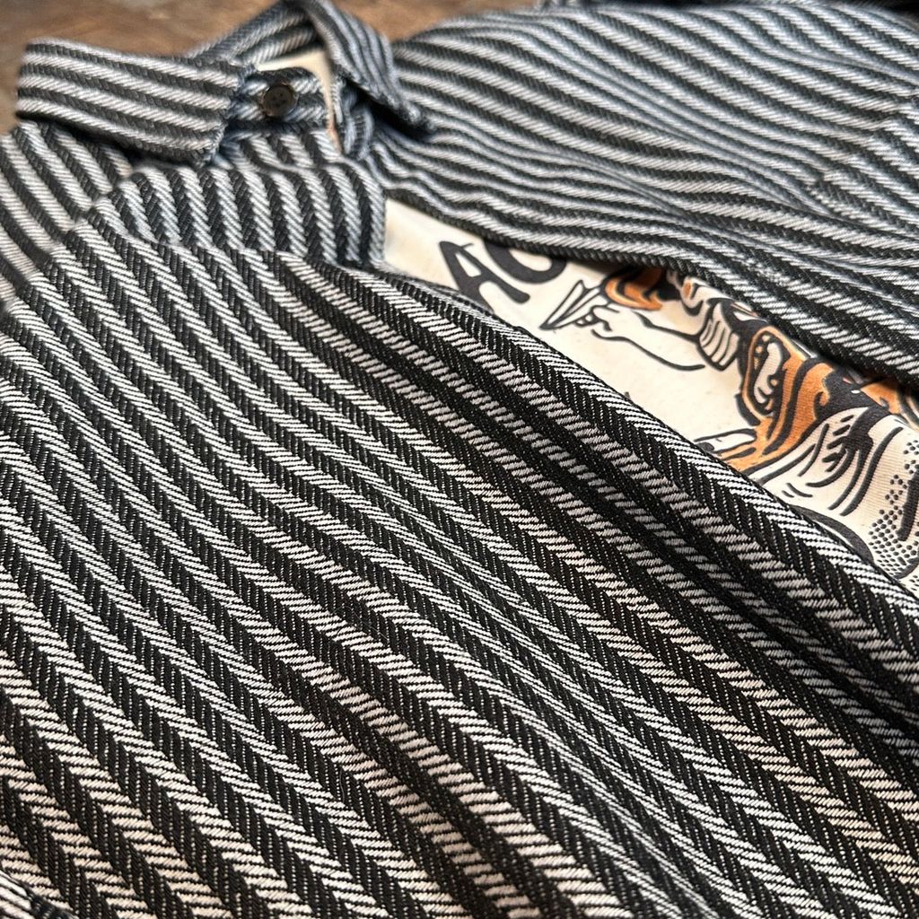 ［白Tシャツとコレで充分‼︎］ストライプシャツ