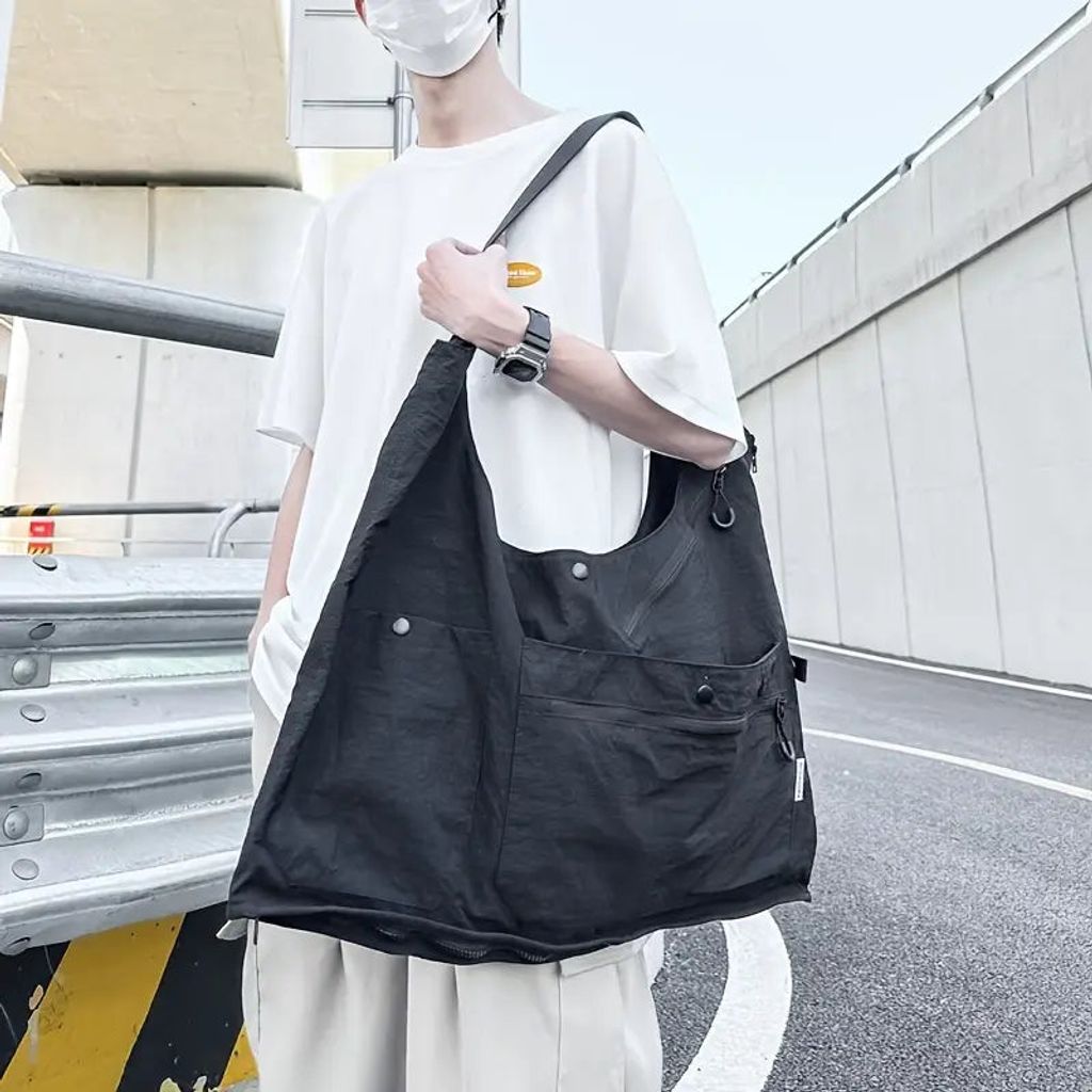 ［BIGベストはデブのマストアイテム‼︎］2WAYアウトドアベストBAG