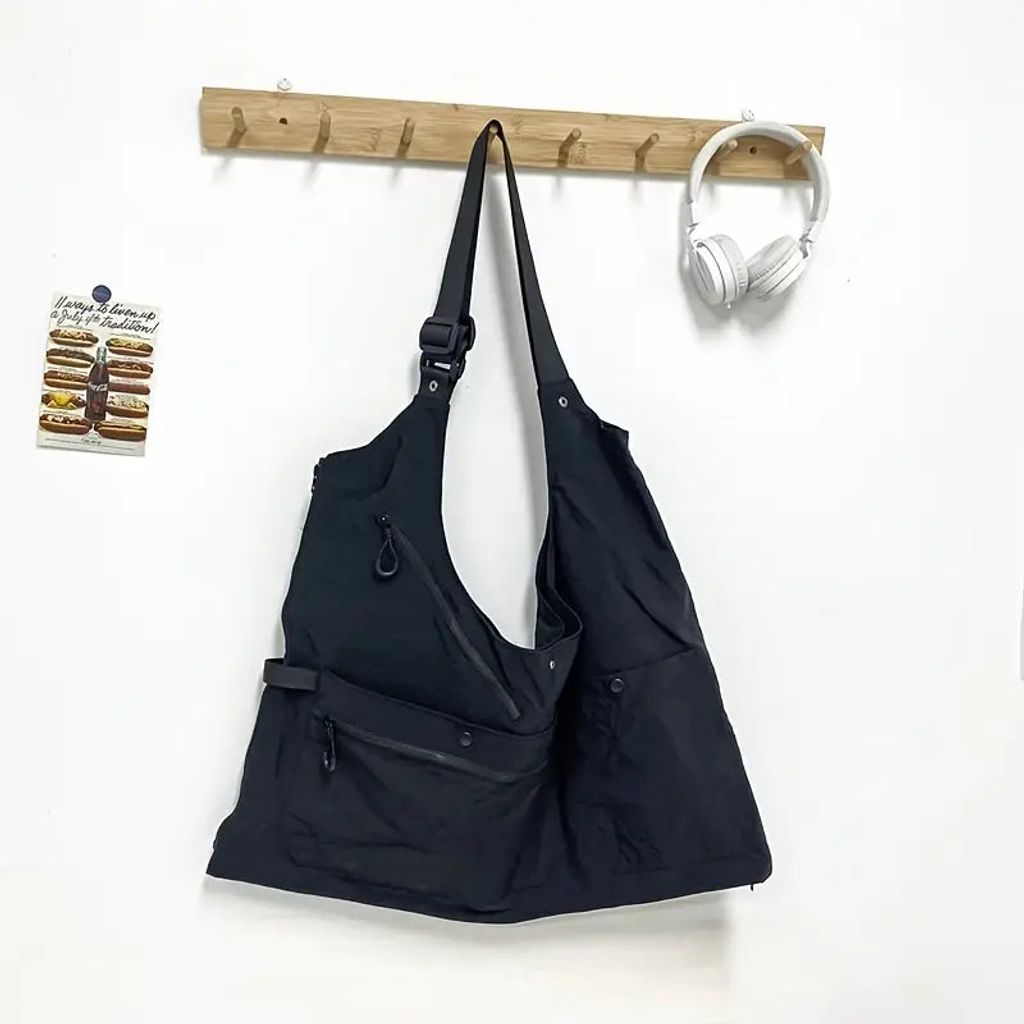 ［BIGベストはデブのマストアイテム‼︎］2WAYアウトドアベストBAG