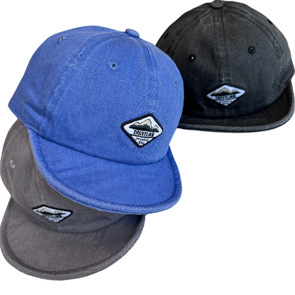 ［丸顔にはコレが似合う‼︎］ヴィンテージウォッシュドコットンキャップ