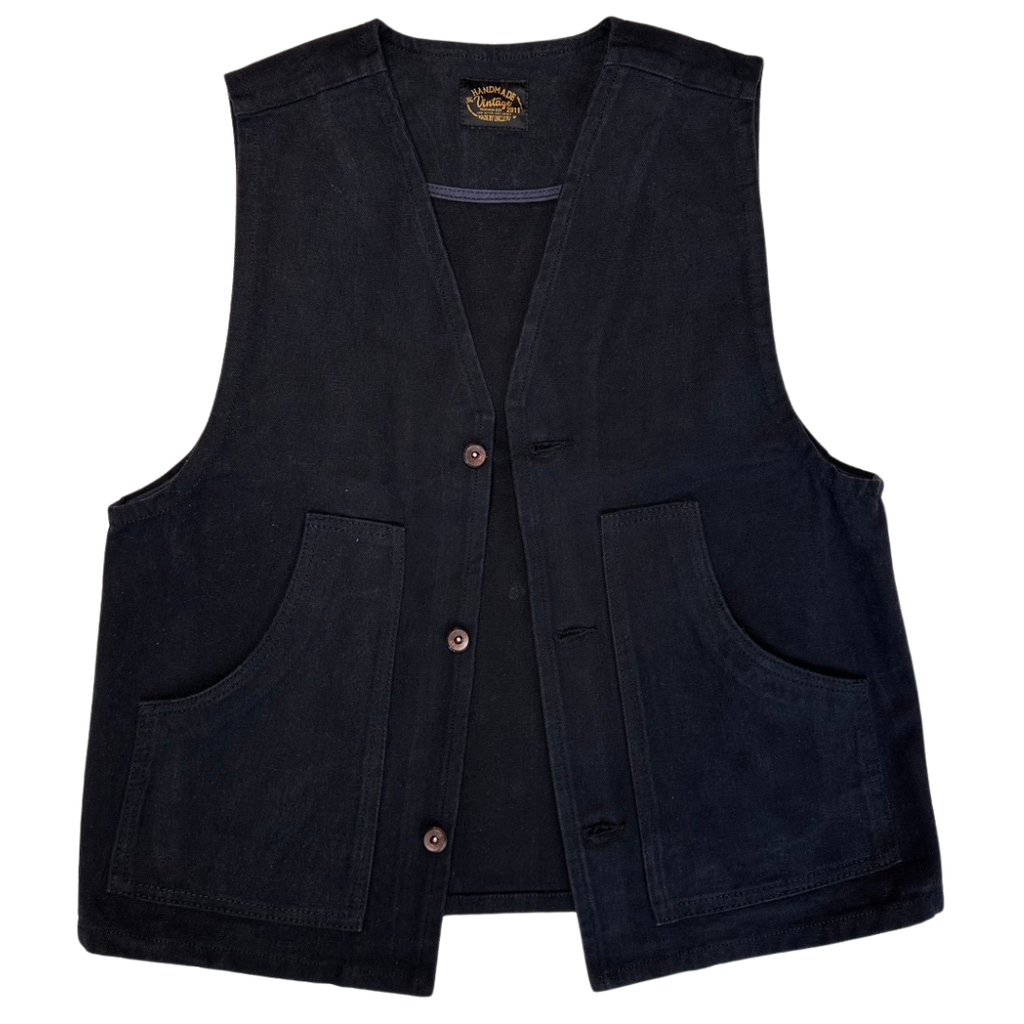 ［ガシガシ使えるデブのためのベスト］ツイルワークベスト