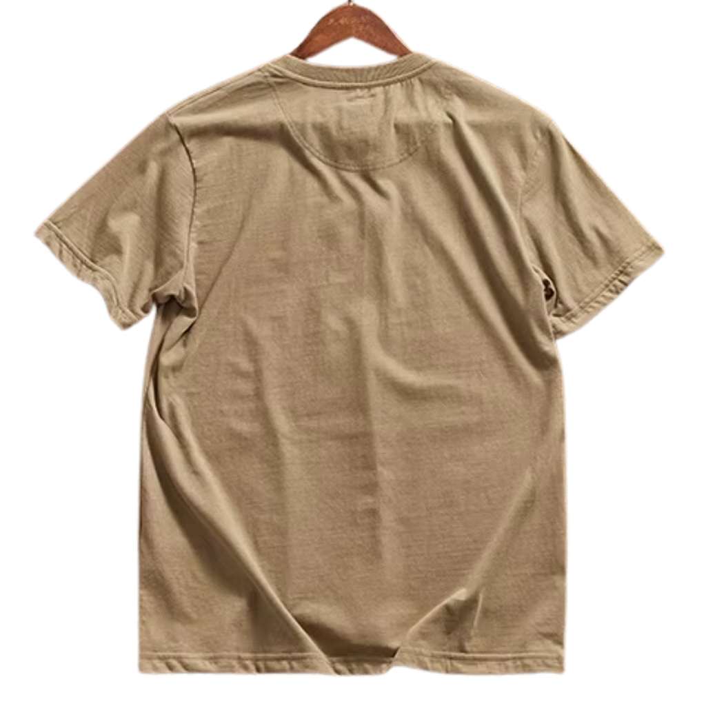 【バイク×カーキの男前T】無骨でワイルド、それが正解